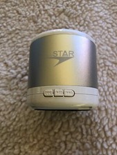 New Factory Sealed - Bluetooth Portable Speaker - Silver Color A1