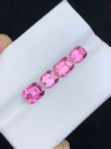 Pink tourmalines 2.70 carats origin Afghanistan natural - Picture 6 of 6