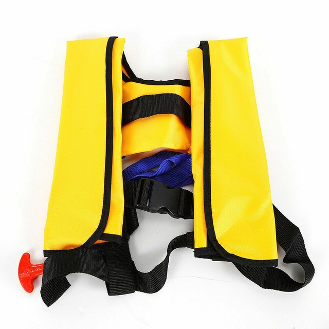 Universal Adult CO2 Automatic Inflatable PFD Life Jacket Vest Preserver bigtop! eBay