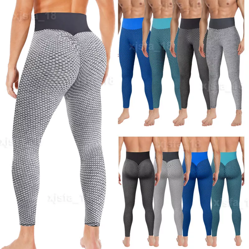 Men Compression Tight Base Layer Pants Long Leggings Gym Sport