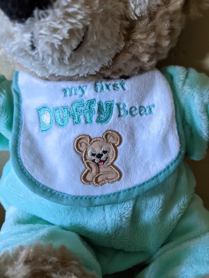Baby's First Duffy Bear in Pajamas Disney 13