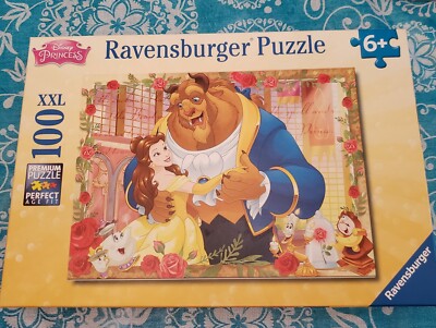Ravensburger Belle and Beast from Beauty and the Beast 100 Piece Puzzle ...