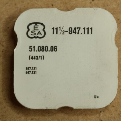 ESA/ ETA 947.111 PART 443 /1 Setting Lever, Winkelhebel montiert 947.121 947.131