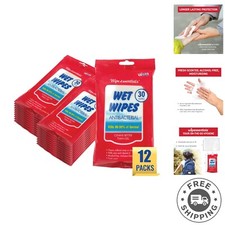 WipeEssentials Hand Sanitizer Wipes, Hand Wipes for Adults and Kids - 360 wip...