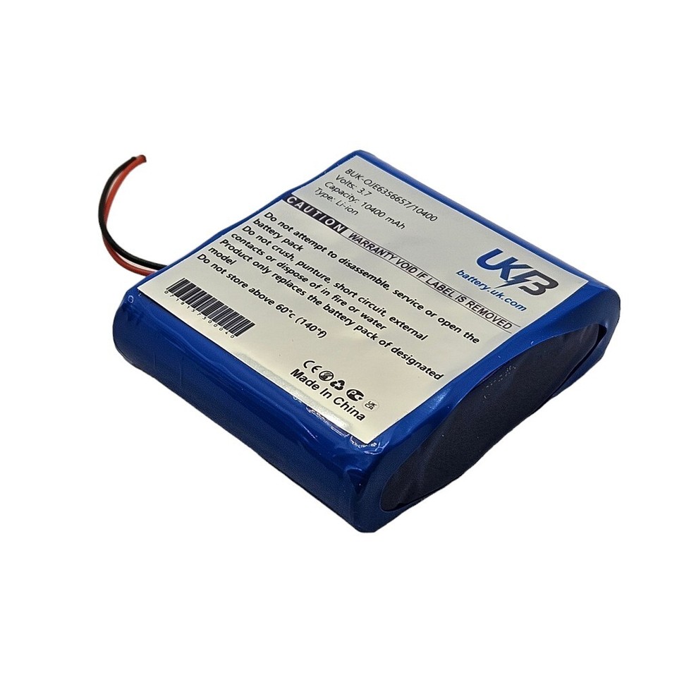 CS-DAP924TX Batteria 10400mAh compatibile con [Pure] Evoke 1S, Evoke 2S, Flow, Mio, Mio by Orla Kiely, Union Jack, EVOKE-1S, EVOKE-1S Marshall, Evoke -2S, EvokeE-1S, One Flow, One radios, Sensia, Vero