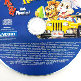 Encore Reader Rabbit CD I Can Read With Phonics 2004 Fun 2 Read Data Storage