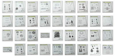 STAMPIN UP CLING MOUNTED RUBBER OR CLEAR STAMP SETS FRAMELITS DIES SNOW ...