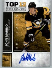 2019-20 Artifacts Top 12 Rookie Signatures #RSJM John Marino (ref 157262)