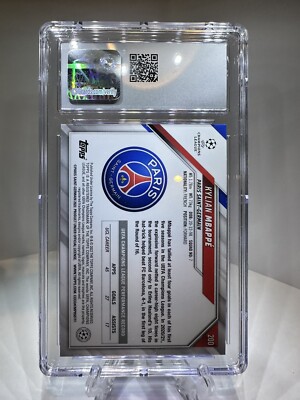 2021-22 Topps UEFA Champions League #200 Kylian Mbappe Starball