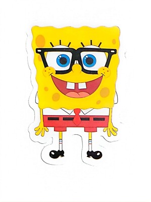 SpongeBob SquarePants Patrick Sandy Anime Manga Cartoon Water Resistant Sticker