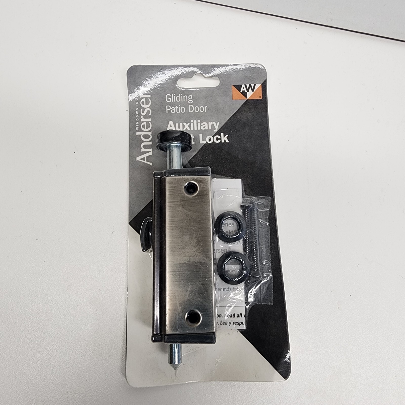 Anderson Gliding Sliding Patio Door Auxiliary Foot Lock Black eBay