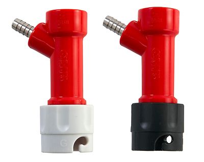 Pin Lock Keg Barbed Liquid and Gas 1/4 in Quick Disconnects Homebrew Beer Coffee
