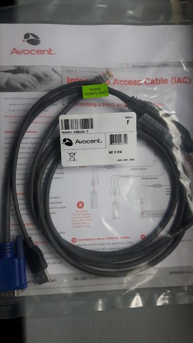 Avocent USBIAC-7 USB Integrated Access Switch Cable Module (IAC) 520 ...