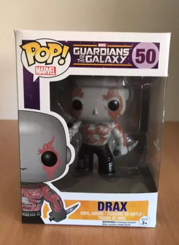 Guardians of the Galaxy Drax Funko POP Vinyl Figure w/ POP Protector *NEW*