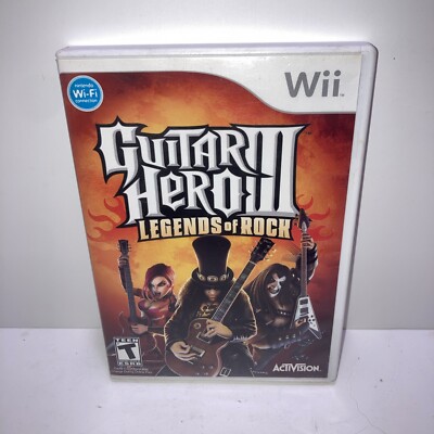 Guitar Hero III Legends Of Rock (Nintendo Wii) Complete CIB w