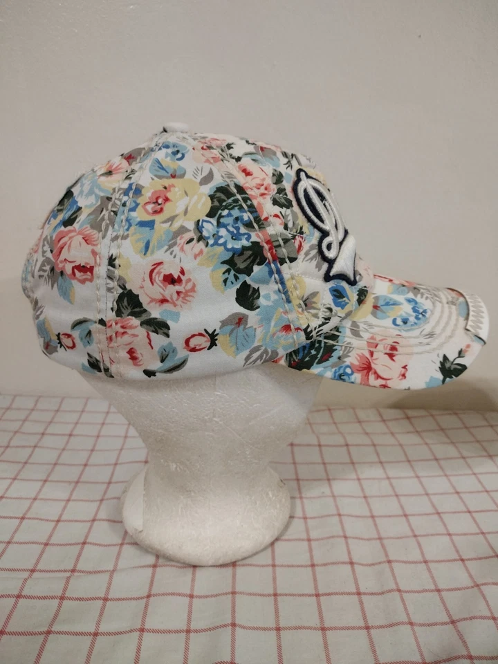 Gorra Destin Florida Costa Esmeralda Blanca Ajustable Bordada Robin Ruth Foto 3 de 4