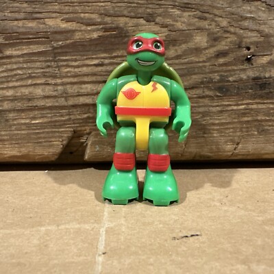 Mega Bloks Half Shell Heroes TMNT Raphael Mini Figure 2.25 