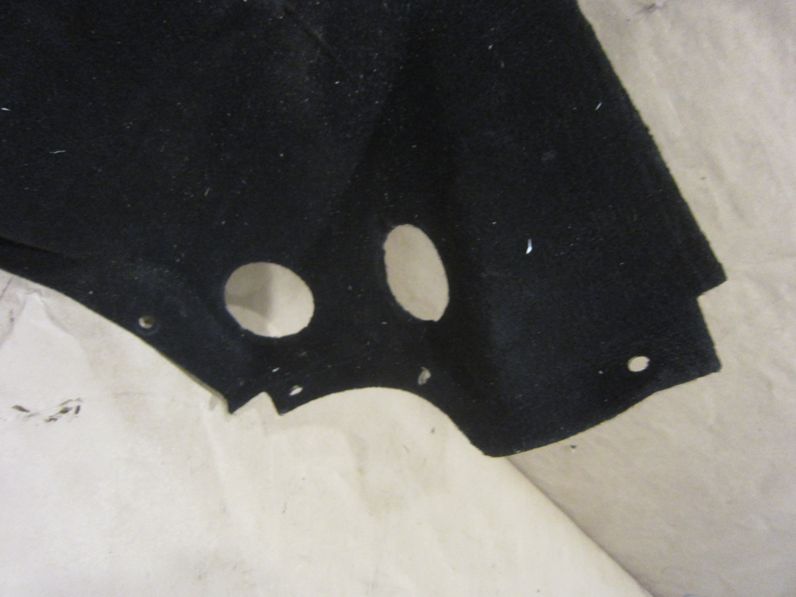 Ferrari 430 - LH Side Front Trunk Carpet Panel - CD Version - P/N 68511400