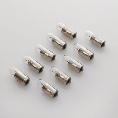 10 x 14V 1,4W 100mA 0,1A BA7s 7x20 / Birne Lampe / Lamp Bulb / Skalenlampen