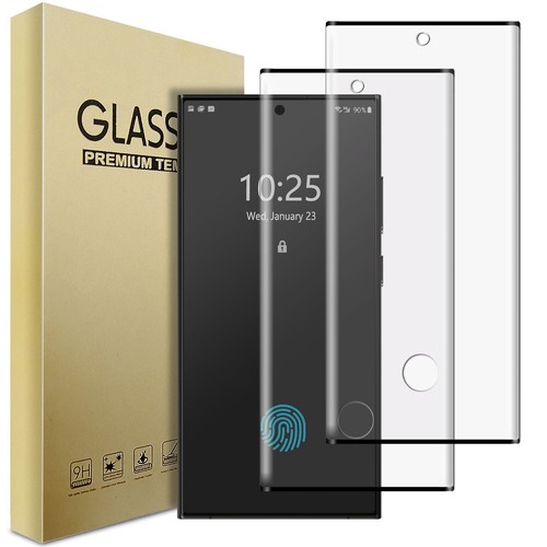 2-Pack For Samsung Galaxy S24 Ultra 5G HD Tempered Glass Full Screen Protector - Picture 12 of 12