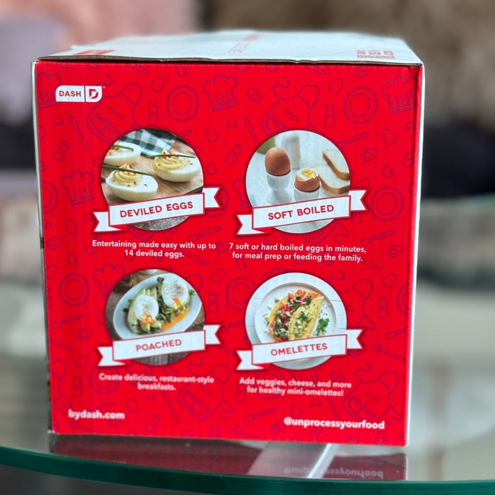 DASH Rapid Egg Cooker with Quick Easy Breakfast Prep DASH Rapid Egg Cooker with Quick Easy Breakfast Prep