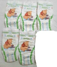 LOT OF FIVE 5 SAMPLES RARE VINTAGE SIZE 6 HUGGIES
