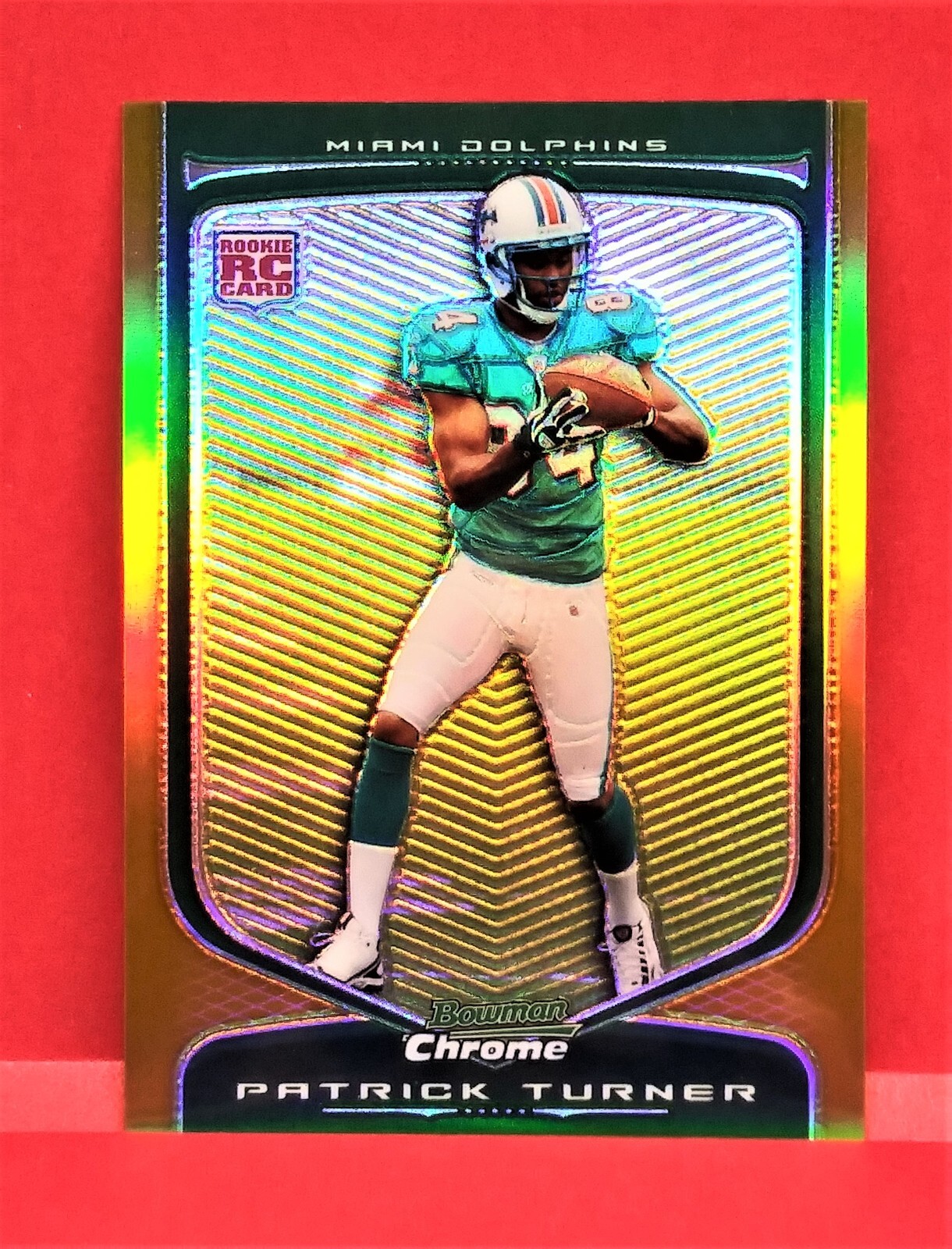 Patrick Turner Bowman Chrome #126 Gold Refractor