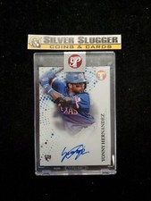 2022 Yonny Hernandez Topps Pristine Encased Auto RC! Texas Rangers!
