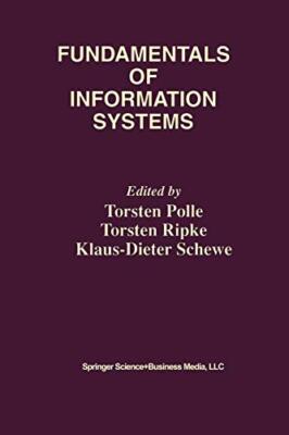 Fundamentals of Information Systems                                            
