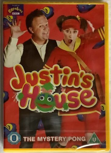 JUSTIN'S HOUSE - THE MYSTERY PONG - REGION 2 PAL 2017 DVD - NEW & SEALED - Zdjęcie 1 z 2