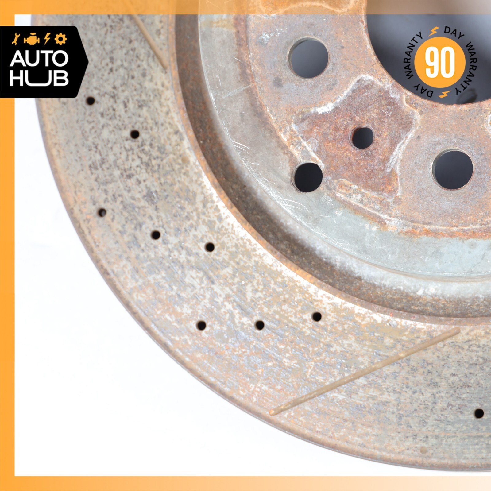 Maserati GranTurismo S M145 Rear Brake Rotors Disc Left & Right Set of 2 OEM 61k