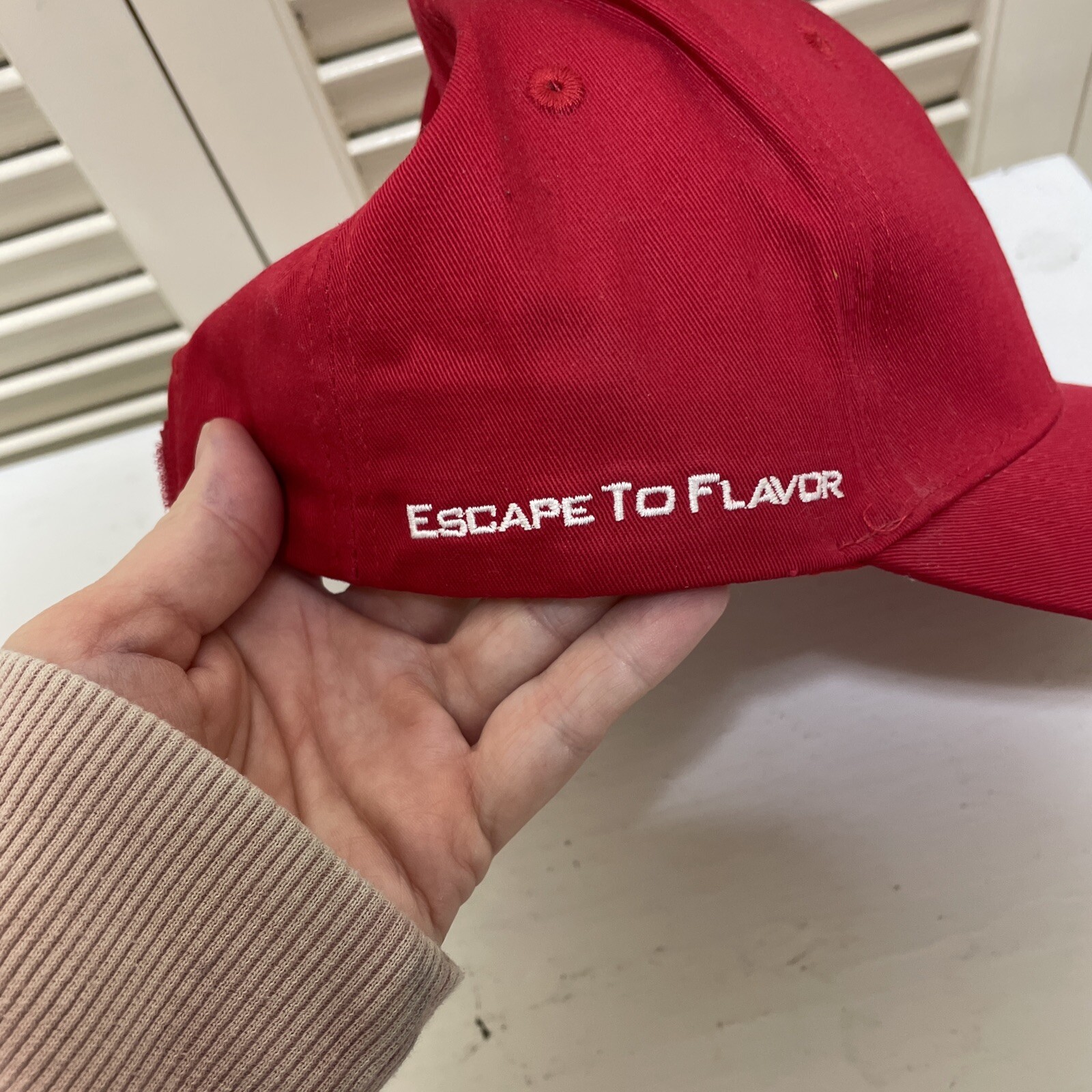 Voodoo Cap Red Loop And Hook  Back - image 4