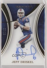 2016 Panini Immaculate Collegiate Rookie Auto 30/99 Jeff Driskel #139 Auto 0c6