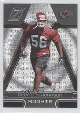 2005 Donruss Zenith Rookie 246/999 Derrick Johnson #123 0a7