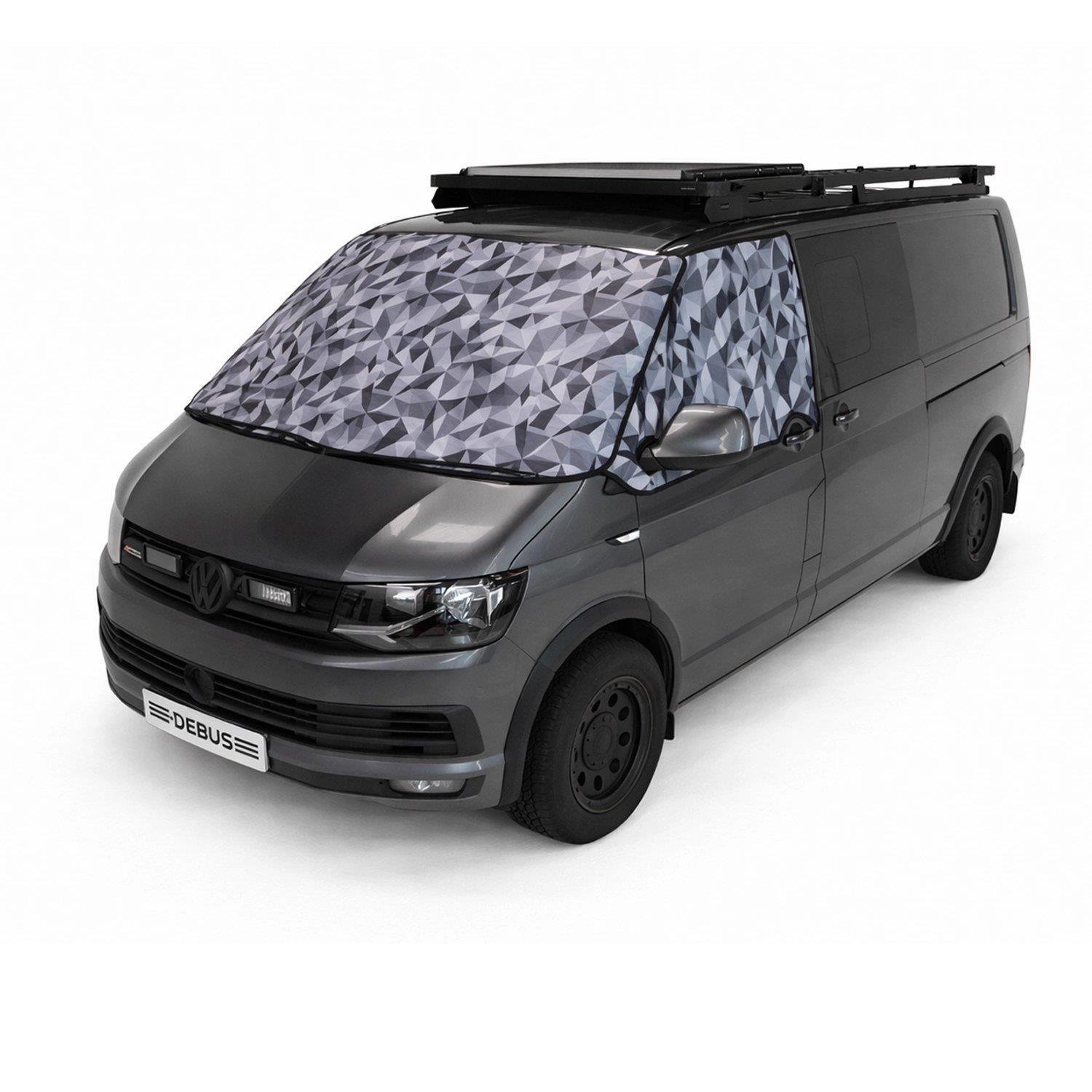 Debus Eclipse Thermal Blackout Windscreen Cover VW T5 T6 T6.1 Campervans FLUX