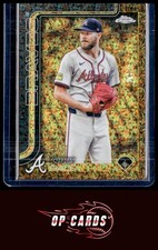 Chris Sale 2025 Topps Gilded Gold #122 Gold Mini-Diamond Refractor /50