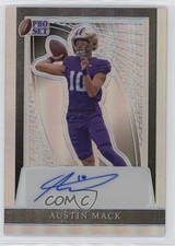 2024 Leaf Pro Set Metal Silver Prismatic 12/25 Austin Mack #PA-AM1 Auto 1k4v