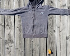 Vans Unisex Gray/Black Hooded Jacket Size Small
