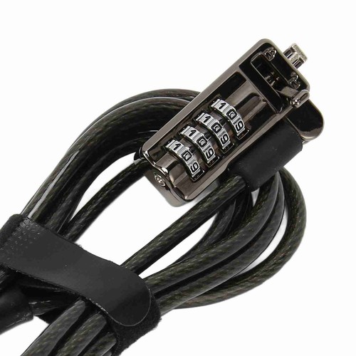 Laptop Cable Lock Theft Deterrent Keyless Lock Laptop Lock Security Cable Wit CB - Afbeelding 14 van 28