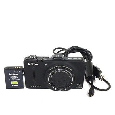 Excellent Nikon COOLPIX S9300 Black 16.0MP black Compact Digital