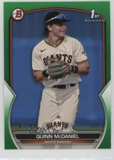 2023 Bowman Draft Green 47/99 Quinn McDaniel #BD-136 0xh3