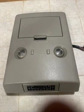 2004-2012 Nissan Titan Rear Overhead Console Gray Dome Lights Storage OEM