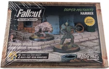 Fallout Wasteland Warfare Super Mutants Hammer Expansion Pack Modiphius Resin