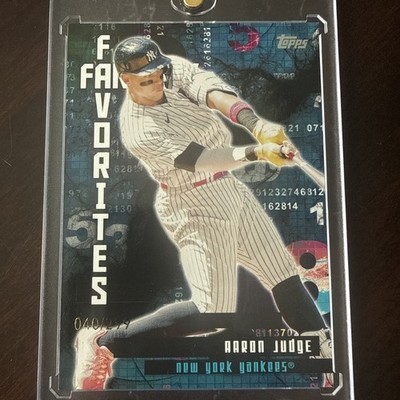 2024 Topps Series 2 - Fantasy Favorites Aaron Judge #FF-5 Black /299 NY Yankees