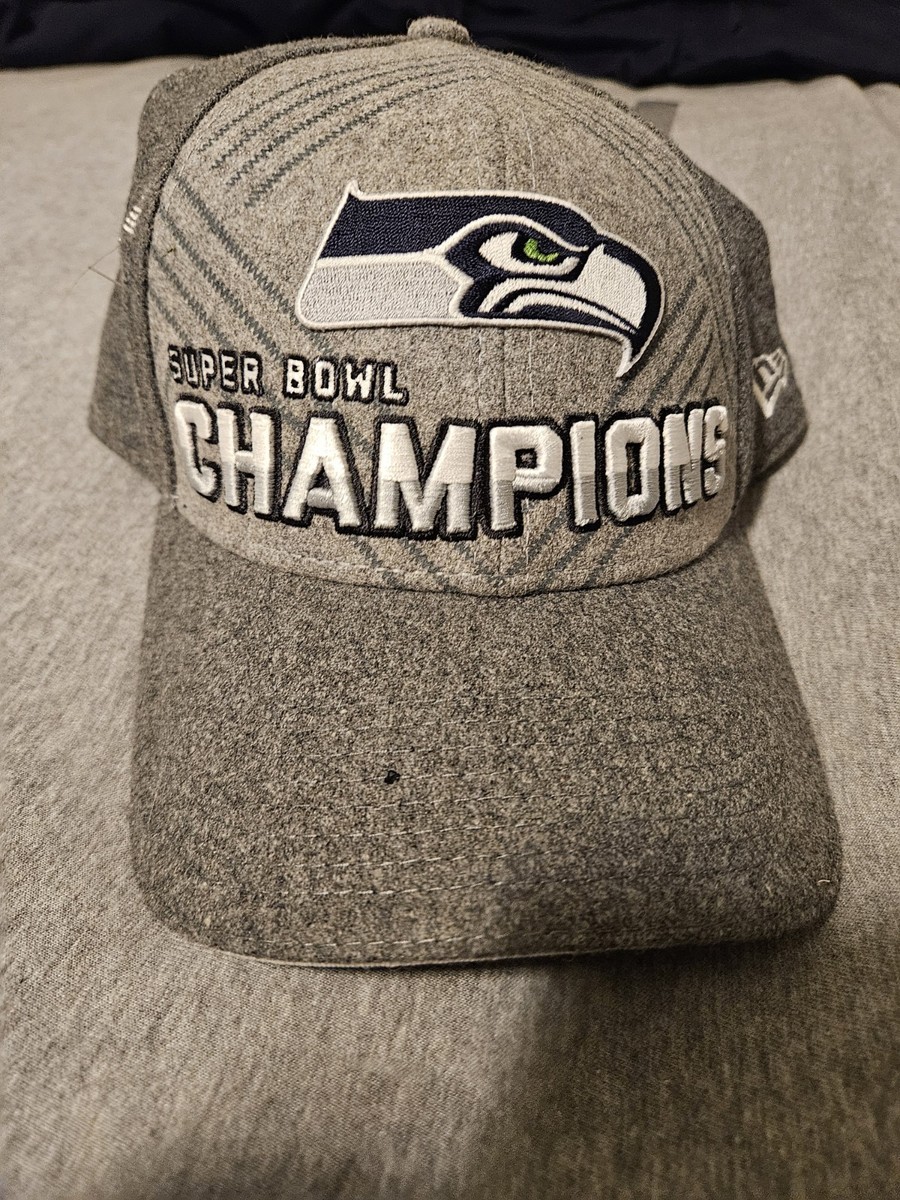 New Era NFL Seattle Seahawks Superbowl Champions XLVIII Adjustable