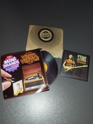 Zuru Mini Brands Vinyl Really Works   Sting   Every Breath You Take # Rare
