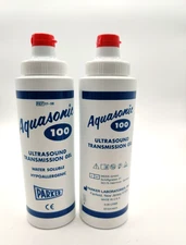 (2 -pack)PARKER LABS AQUASONIC 100 ULTRASOUND GEL 8.5 oz. BOTTLES