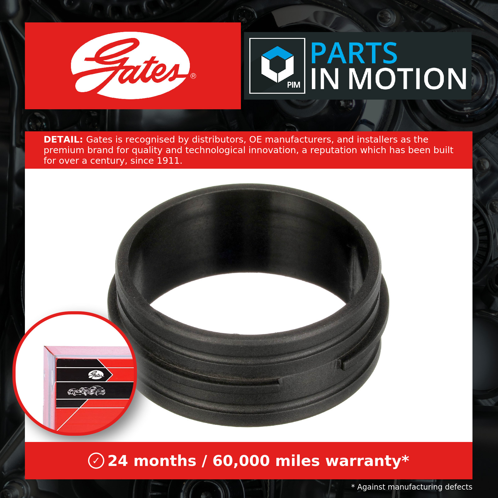 Gates Air Intake Hose - ANTK1100 - High Quality OE Replacement For BMW - Image 6