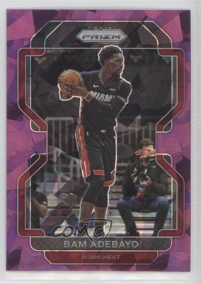 2021-22 Panini Prizm Purple Ice Prizm 143/149 Bam Adebayo #228 1s6