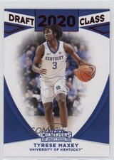 2020-21 Panini Contenders Draft Picks 2020 Draft Class Red Tyrese Maxey #10 n1u